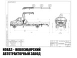 Эвакуатор ГАЗон NEXT C41R13 грузоподъёмностью 2,6 тонны прямого типа с манипулятором Fassi F100AT.12 (фото 3)