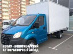 Изотермический фургон ГАЗель NEXT A21R35 грузоподъёмностью 1,3 тонны с кузовом 4200х2180х2200 мм с доставкой в Белгород и Белгородскую область