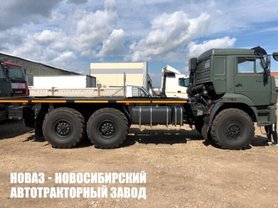 Контейнеровоз КАМАЗ 43118-23027-50 грузоподъёмностью 13,4 тонны под контейнеры на 20 футов (фото 1)