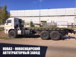 Контейнеровоз КАМАЗ 43118 грузоподъёмностью 12,5 тонны под контейнеры на 20 футов