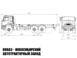 Контейнеровоз КАМАЗ 43118 грузоподъёмностью 12,5 тонны под контейнеры на 20 футов (фото 2)