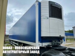 Полуприцеп рефрижератор Мосдизайнмаш Carrier Vector 1550 грузоподъёмностью 26,5 тонны с кузовом 16602х2450х2490 мм