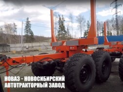 Прицеп роспуск лесовозный грузоподъёмностью 11,5 тонны модели 5723 с доставкой по всей России