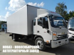 Промтоварный фургон JAC N120L грузоподъёмностью 6,2 тонны с кузовом 8400х2550х2500 мм с доставкой в Белгород и Белгородскую область