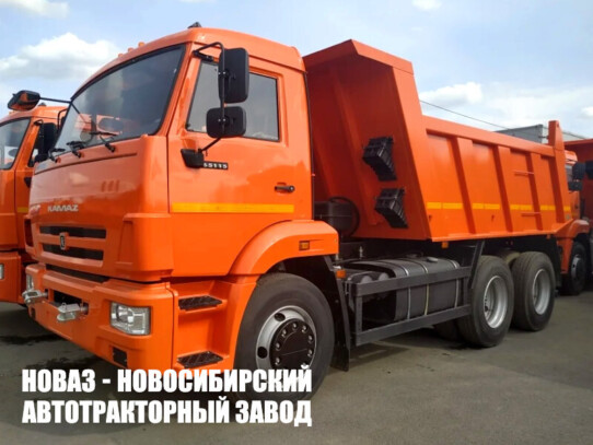Самосвал КАМАЗ 65115-3726058-50 грузоподъёмностью 14,5 тонны с кузовом 10 м³