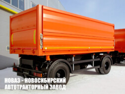 Самосвальный прицеп 780255 грузоподъёмностью 15 тонн с кузовом объёмом 18,9 м³