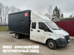 Тентованный фургон ГАЗель NEXT A22R23 грузоподъёмностью 1,4 тонны с кузовом 4300х2200х2100 мм с доставкой в Белгород и Белгородскую область