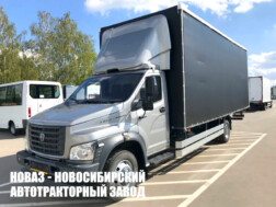 Тентованный грузовик ГАЗон NEXT C41R13 грузоподъёмностью 3,9 тонны с кузовом 6300х2540х2300 мм с доставкой в Белгород и Белгородскую область