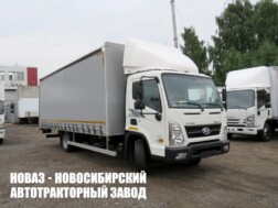 Тентованный грузовик Hyundai Mighty EX8 грузоподъёмностью 4,1 тонны с кузовом 6200х2550х2500 мм с доставкой в Белгород и Белгородскую область