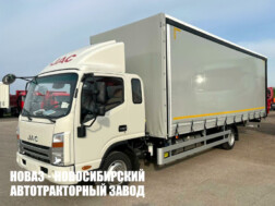 Тентованный грузовик JAC N90L грузоподъёмностью 4,4 тонны с кузовом 7400х2550х2600 мм с доставкой в Белгород и Белгородскую область