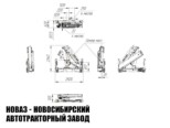 Агрегат ремонта и обслуживания станков-качалок КАМАЗ 43118 с манипулятором INMAN IM 95 модели 8103 (фото 4)