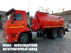 Ассенизатор АВ-10 с цистерной объёмом 10 м³ для жидких отходов на базе КАМАЗ 65115 с доставкой в Белгород и Белгородскую область