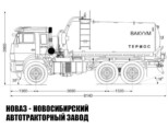 Ассенизатор объёмом 10 м³ на базе КАМАЗ 43118 модели 5687 (фото 4)