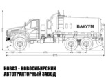 Ассенизатор объёмом 10 м³ на базе Урал NEXT 4320-6951-72 модели 1131 (фото 3)