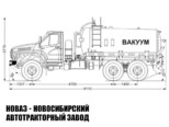 Ассенизатор объёмом 10 м³ на базе Урал NEXT 4320-6951-72 модели 8401 (фото 3)