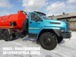 Ассенизатор с цистерной объёмом 8 м³ для жидких отходов на базе Урал NEXT 5557 модели 8423 с доставкой по всей России