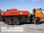 Автотопливозаправщик объёмом 10 м³ с 1 секцией на базе КАМАЗ 43118 модели 7362 (фото 1)