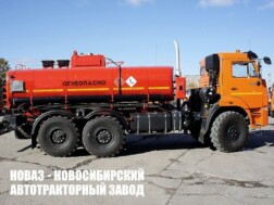 Топливозаправщик объёмом 10 м³ с 1 секцией цистерны на базе КАМАЗ 43118 модели 7362