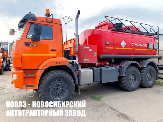 Автотопливозаправщик объёмом 12 м³ с 2 секциями на базе КАМАЗ 43118 (фото 1)