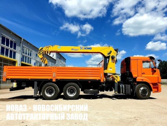 Бортовой автомобиль КАМАЗ 65115-23094-50 с манипулятором ХСМG SQS 250-4 до 10 тонн (фото 1)
