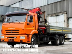 Бортовой автомобиль КАМАЗ 65115 с краном‑манипулятором INMAN IM 320 грузоподъёмностью 8,5 тонны