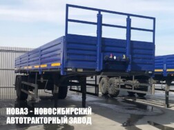 Бортовой полуприцеп ТЗА 588522-0000020-16 грузоподъёмностью 18,9 тонны с кузовом 12064х2470х730 мм с доставкой по всей России