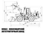 Фронтальный погрузчик АМКОДОР 342В грузоподъёмностью 4 тонны (фото 3)