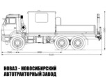 Грузопассажирский автомобиль КАМАЗ 43118 с манипулятором INMAN IM 20 модели 7386 (фото 2)