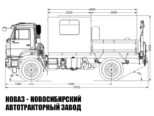 Грузопассажирский автомобиль КАМАЗ 43502 с манипулятором INMAN IM 20 модели 5096 (фото 2)