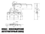 Грузопассажирский автомобиль КАМАЗ 43502 с манипулятором INMAN IM 20 модели 5096 (фото 4)