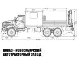 Грузопассажирский автомобиль Урал NEXT 4320-6951-72 с манипулятором INMAN IM 95 модели 8263 (фото 2)