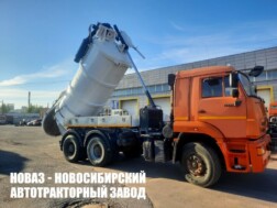 Илосос ОМЗ-512И с цистерной объёмом 11 м³ для плотных отходов на базе КАМАЗ 6520 с доставкой по всей России