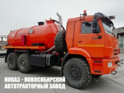 Автоцистерна для сбора нефти и газа объёмом 10 м³ на базе КАМАЗ 43118 модели 2878
