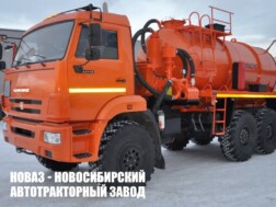 Автоцистерна для сбора нефти и газа объёмом 10 м³ на базе КАМАЗ 43118 модели 7913