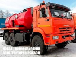 Автоцистерна для сбора нефти и газа объёмом 10 м³ на базе КАМАЗ 43118 модели 8319