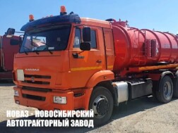 Автоцистерна для сбора нефти и газа объёмом 10 м³ на базе КАМАЗ 65115 модели 8823