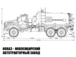 Агрегат для сбора нефти и газа объёмом 10 м³ на базе Урал NEXT 4320 модели 7843 (фото 2)
