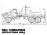 Агрегат для сбора нефти и газа объёмом 10 м³ на базе Урал NEXT 4320-6951-72 модели 8054 (фото 4)