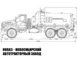Агрегат для сбора нефти и газа объёмом 10 м³ на базе Урал NEXT 4320 модели 8416 (фото 3)