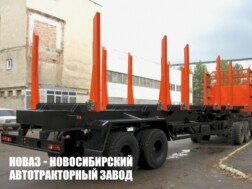 Полуприцеп сортиментовоз грузоподъёмностью платформы 40 тонн модели 3283