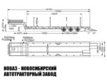 Полуприцеп трал грузоподъёмностью 39 тонн модели 5248 (фото 3)