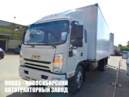 Промтоварный фургон JAC N120 грузоподъёмностью 6,2 тонны с кузовом 8400х2540х2500 мм с доставкой в Белгород и Белгородскую область