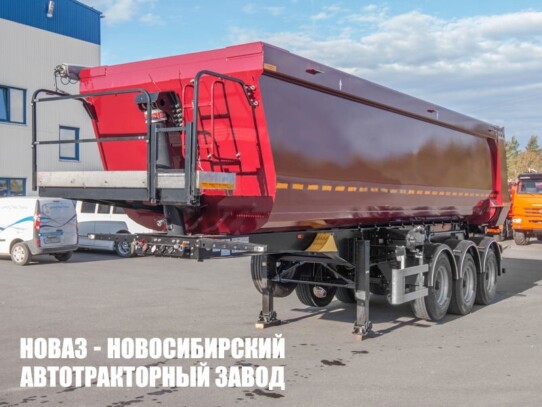 Самосвальный полуприцеп грузоподъёмностью 29,7 тонны с кузовом 34 м³ модели 8734 (фото 1)