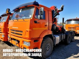 Седельный тягач КАМАЗ 43118 с манипулятором INMAN IM 150N до 6,1 тонны модели 8570