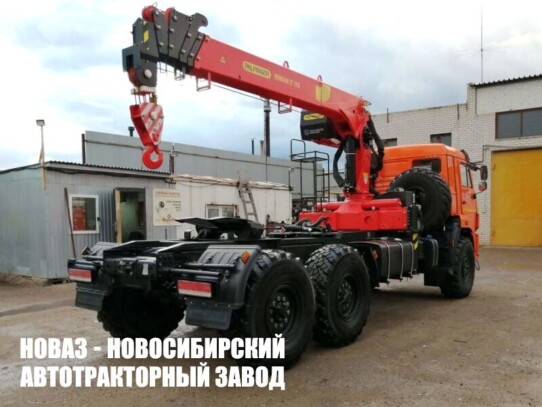 Седельный тягач КАМАЗ 43118 с манипулятором INMAN IT 150 до 7,1 тонны модели 7390 (фото 1)