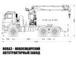 Седельный тягач КАМАЗ 43118 с манипулятором INMAN IT 150 до 7,1 тонны модели 7390 (фото 3)