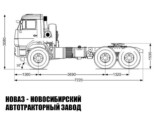 Седельный тягач КАМАЗ 43118 с нагрузкой на ССУ до 13,2 тонны модели 7336 (фото 2)