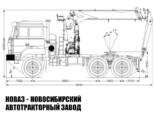 Седельный тягач Урал-М 44202 с манипулятором INMAN IT 200 до 7,2 тонны с буром и люлькой модели 8614 (фото 2)