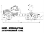 Седельный тягач Урал NEXT 44202-5311-74 с нагрузкой на ССУ до 12 тонн модели 6742 (фото 3)