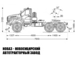 Седельный тягач Урал NEXT 44202-5311-74 с нагрузкой на ССУ до 12 тонн модели 8243 (фото 3)
